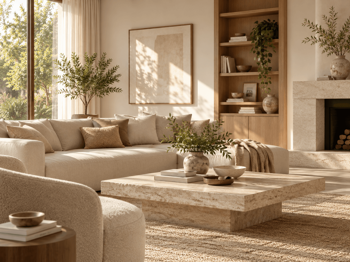 Warm and well-maintained residential living space